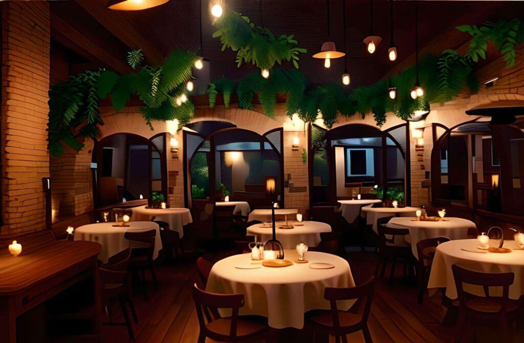Romantic Restaurant in LA