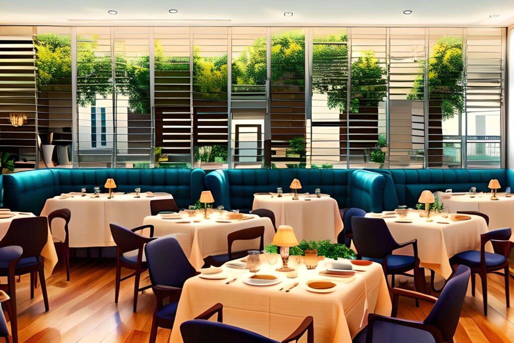 Spago Restaurant in LA