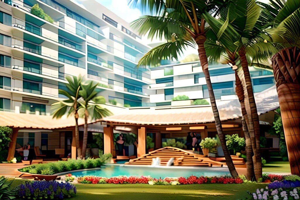 The Beverly Hills Hotel .