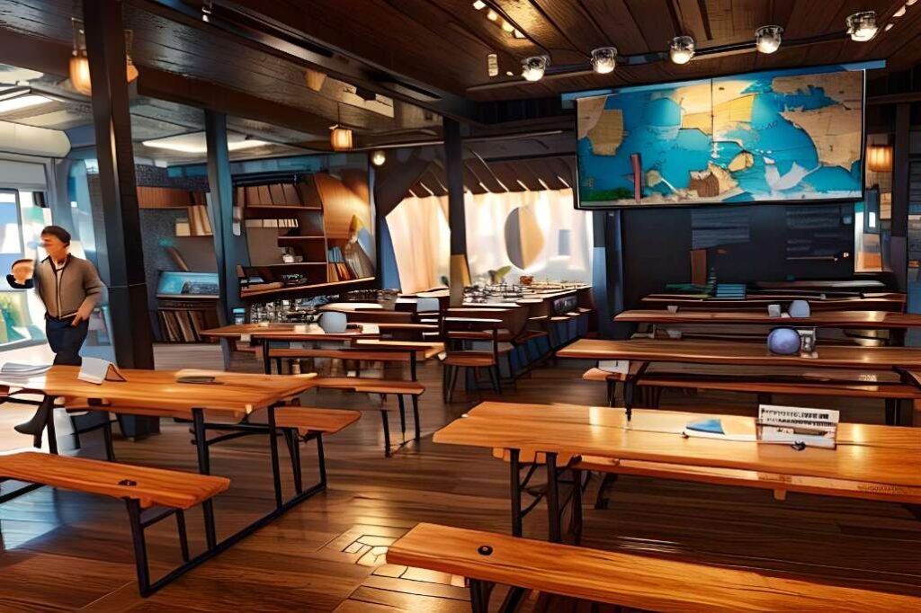 Biergarten at Old World Huntington Beach