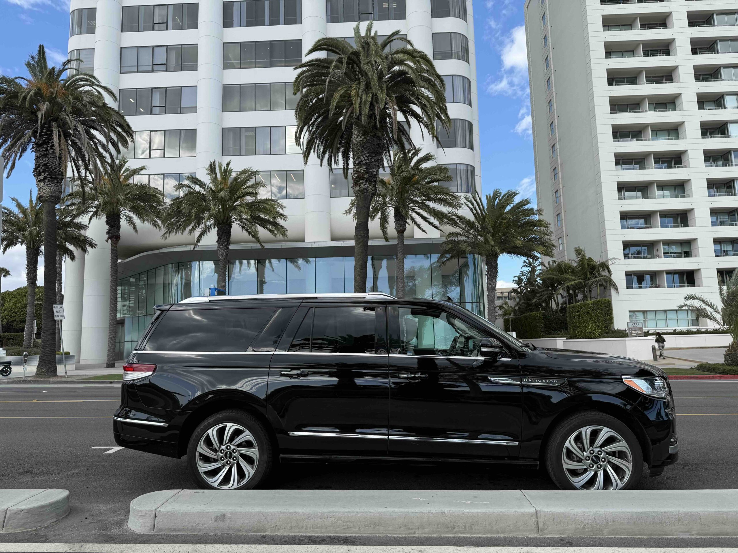 Comfortable private SUV transfer from LAX to Anaheim with professional chauffeur